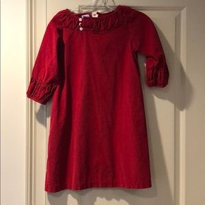Little girls red dress, size 12, pics for details